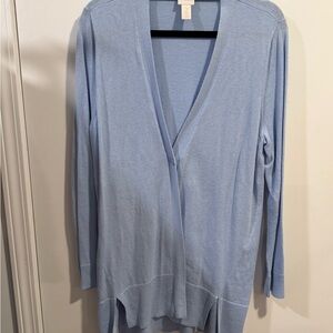 Chico's Soft Blue Women's Cardigan